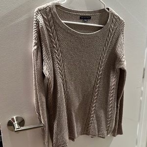Sand color American eagle sweater